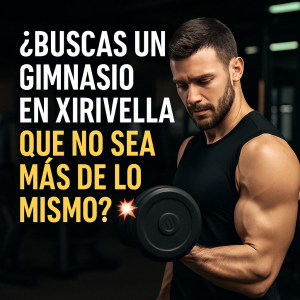 Entrenador personal asesorando a cliente en gimnasio moderno en Xirivella
